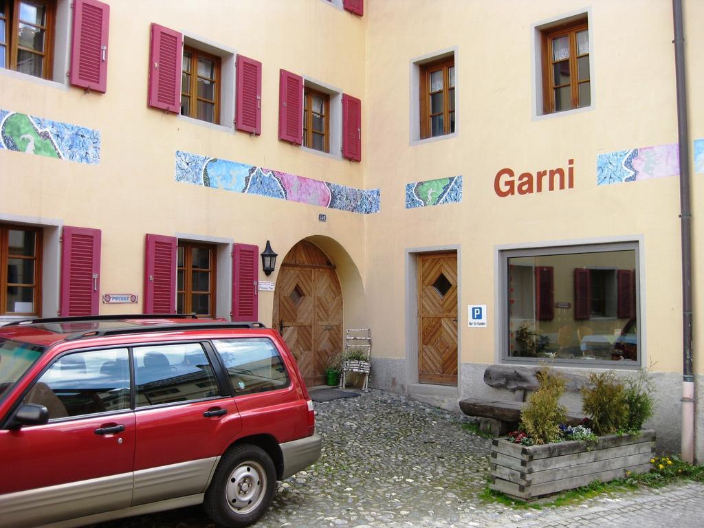 Pensiun Garni Plaz Hotel Scuol Exterior photo